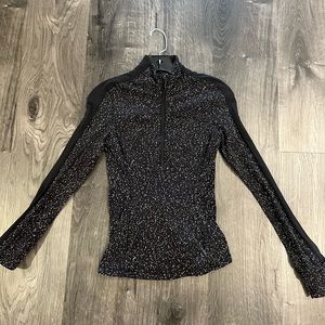 Lululemon run crop zip